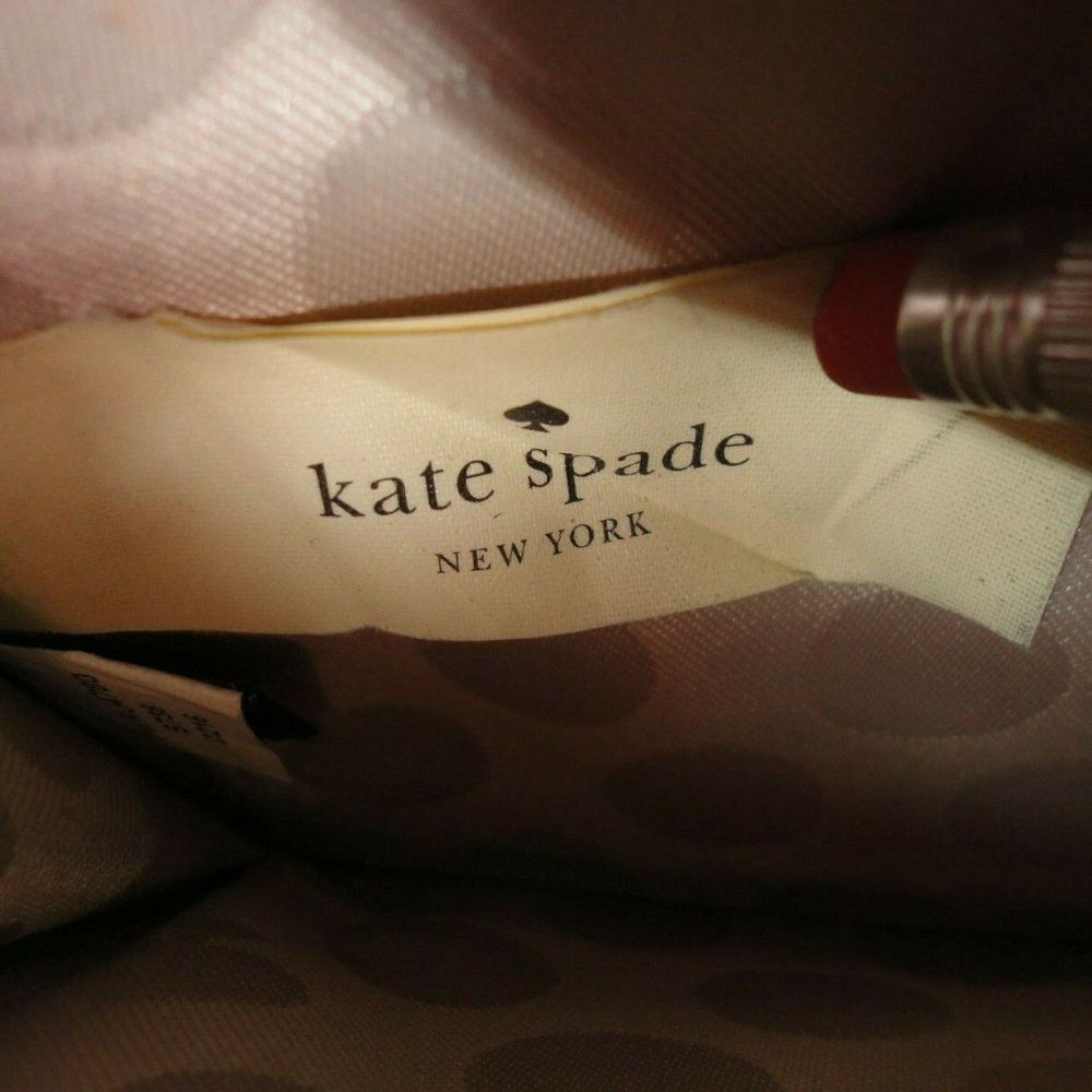 KATE SPADE "Karolina" Black Leather Wristlet Bifold Wallet - Picture 7 of 8